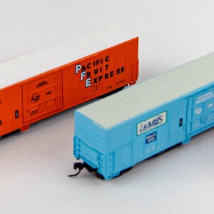 Athearn NYC New Haven Box Car & Reefer 1:160 N Scale Model Train Car 4P ...