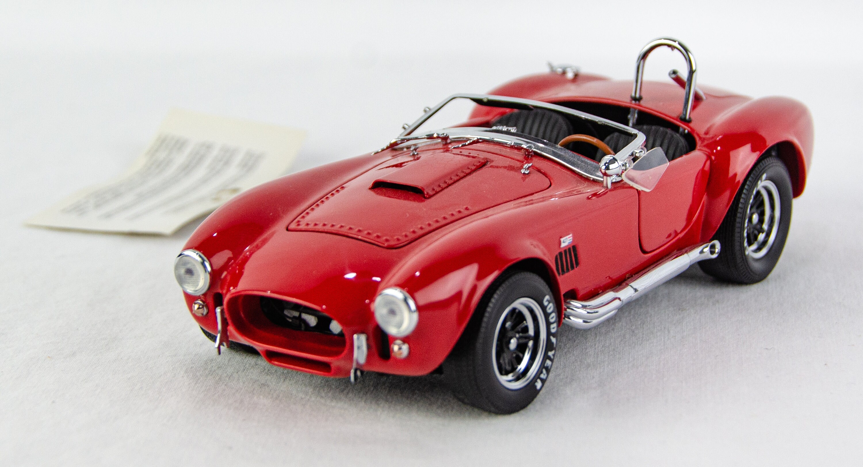 超希少☆COBRA 427 S/C 赤・ポスター