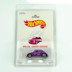 Limited Edition Hot Wheels Randys Stuff VW Bug Purple Volkswagen Beetle
