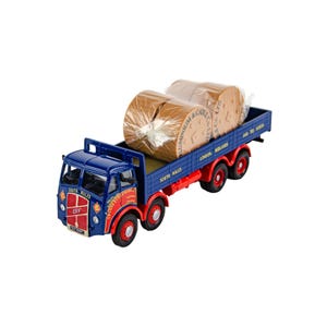 Corgi 10102 Gwynne Bowen ERF V 8 Wheel Dropside Lorry w/ Reels 1:50 Scale Truck