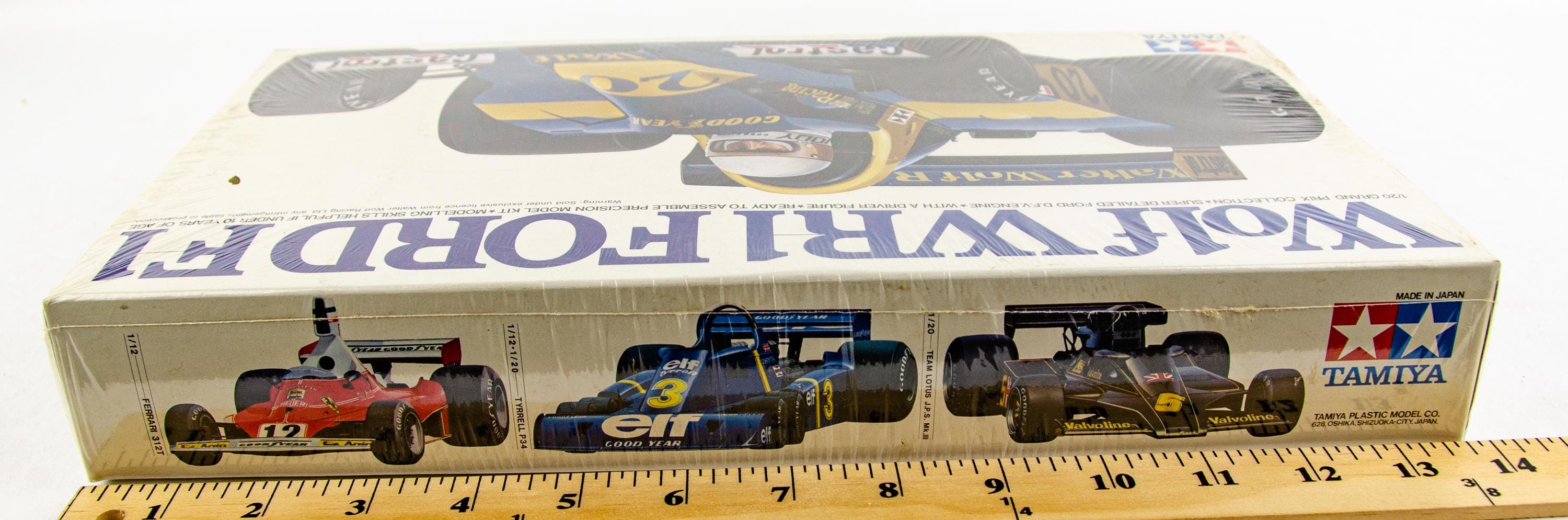 Sealed Tamiya Grand Prix Wolf WR1 Ford F1 Japan 1:20 Scale