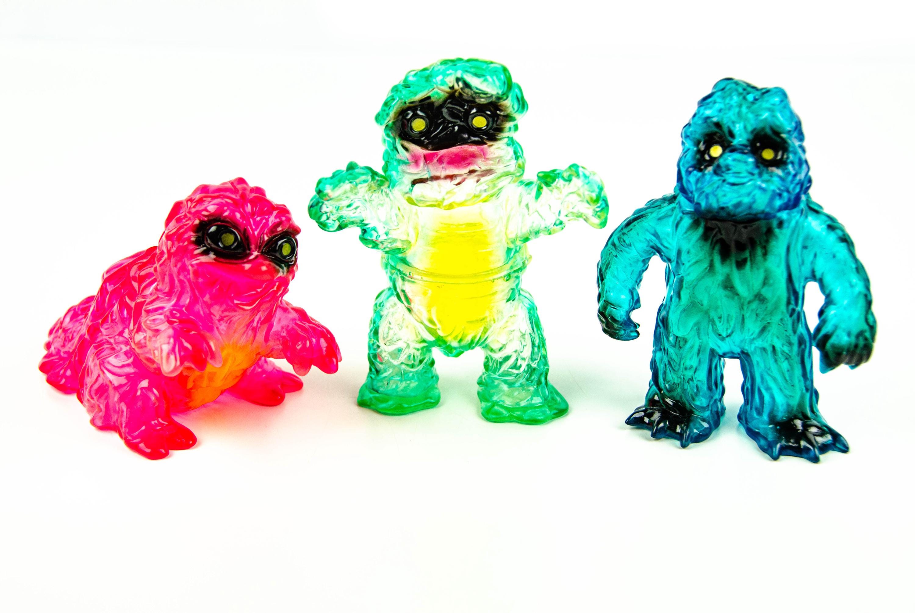 Gargamel Mini Hedoran Set of 3 ガーガメル ヘドラン3兄弟兵 3個