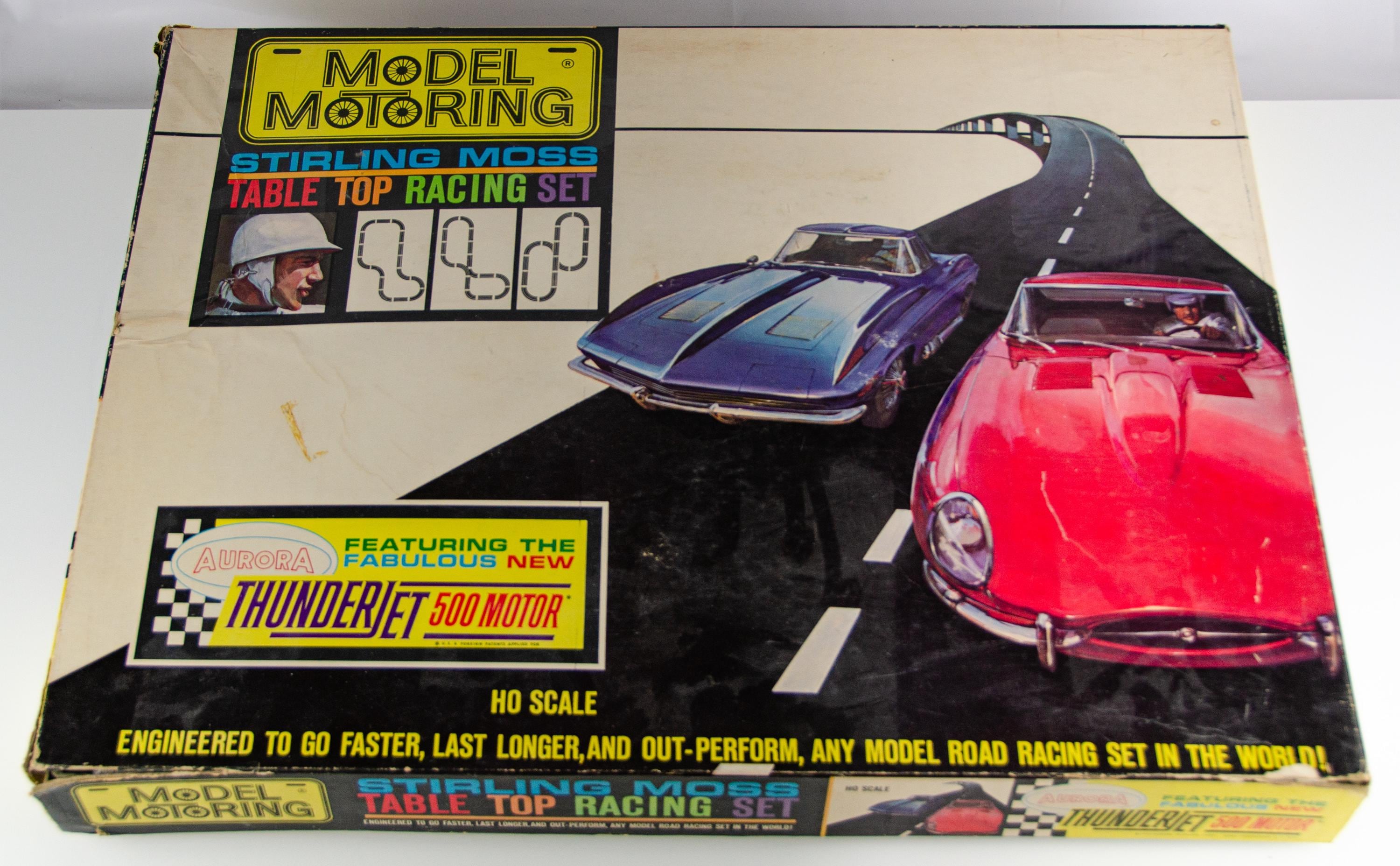 1963 Aurora Model Motoring Stirling Moss Thunderjet 500 Slot Car