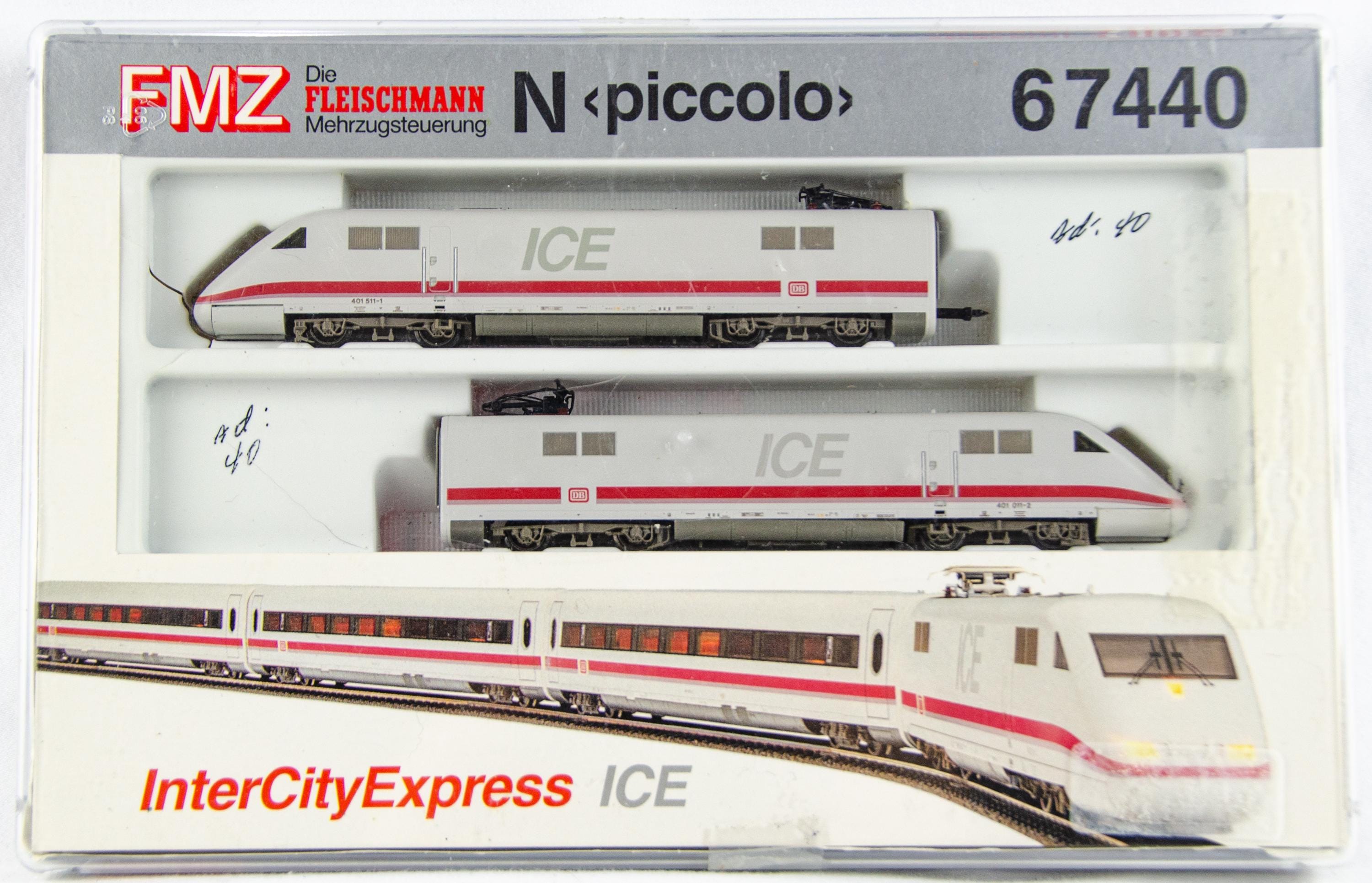 Ultra Rare Fleischmann 1:160 N Scale Intercityexpress ICE Model