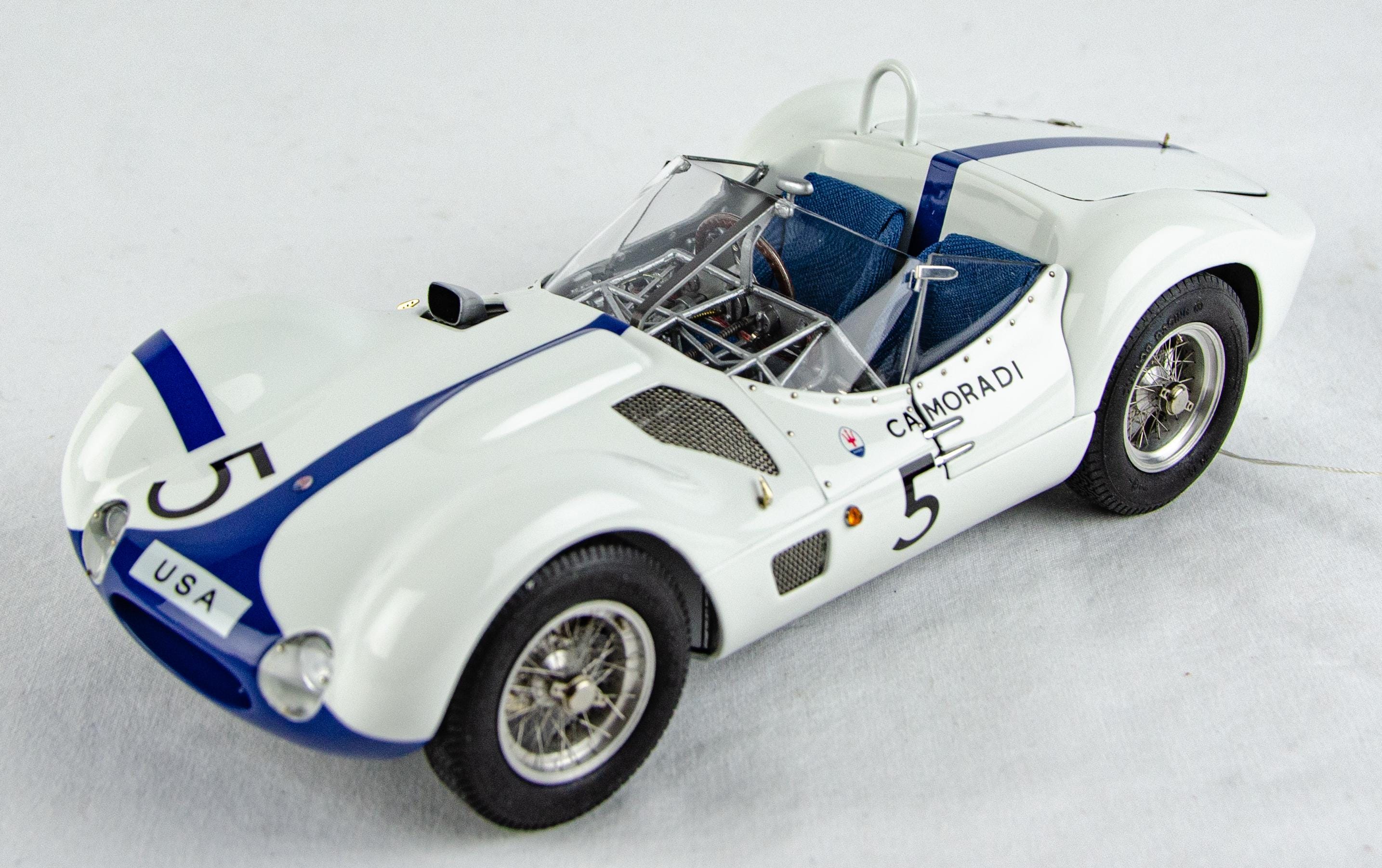 CMC 1960 Maserati Tipo 61 Birdcage White German 1:18 Scale Diecast