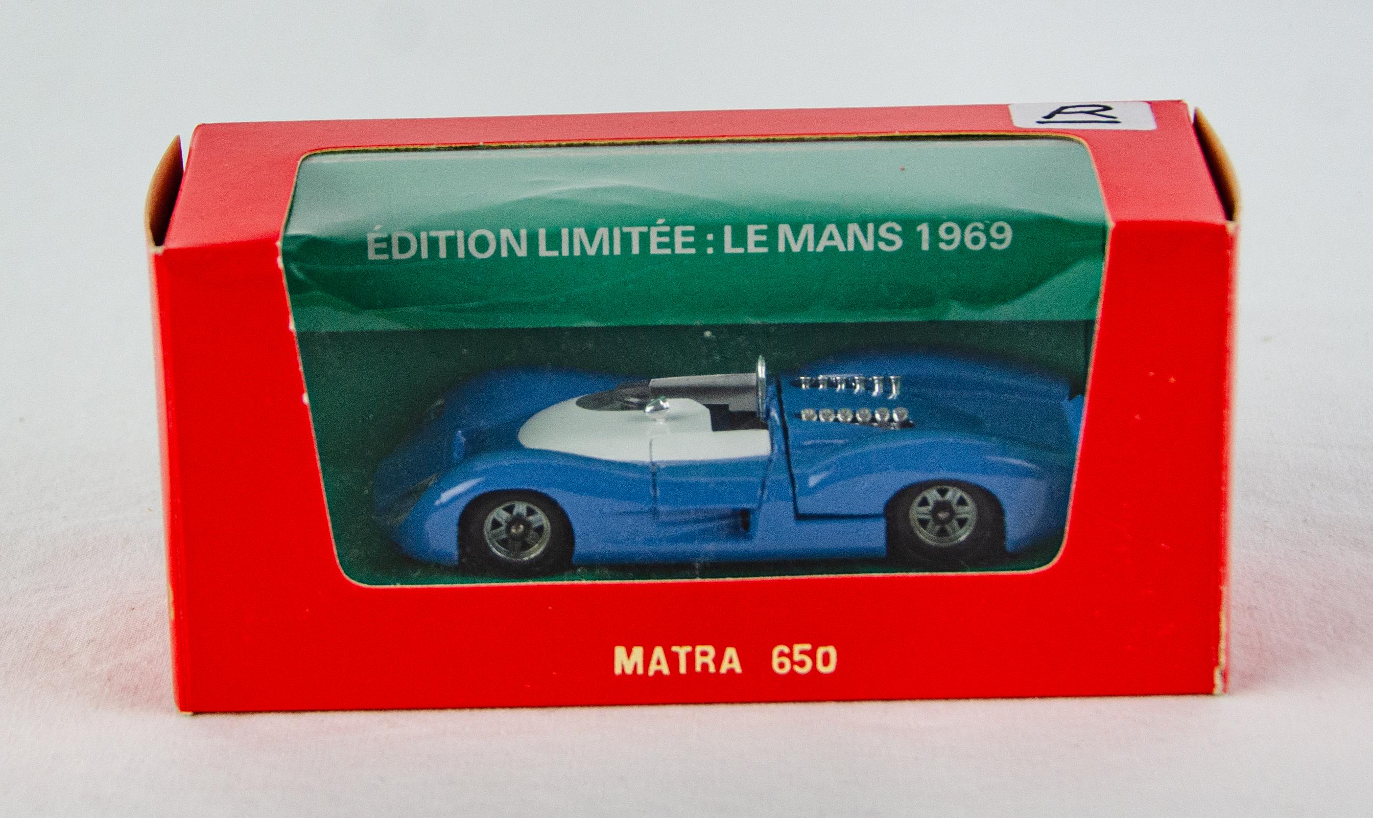 Verem 603 Matra 650 1969 ル・マン ブルー フランス 1:43 スケール