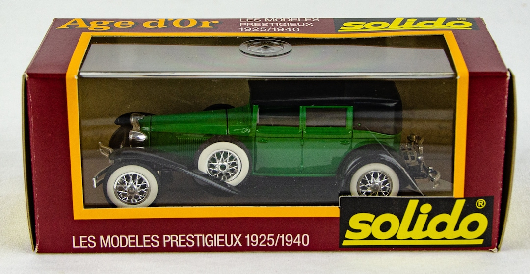 Modellino Auto Solido Age D'Or | Miniatura Vintage Scala 1:43 Con Base E Vetrina
