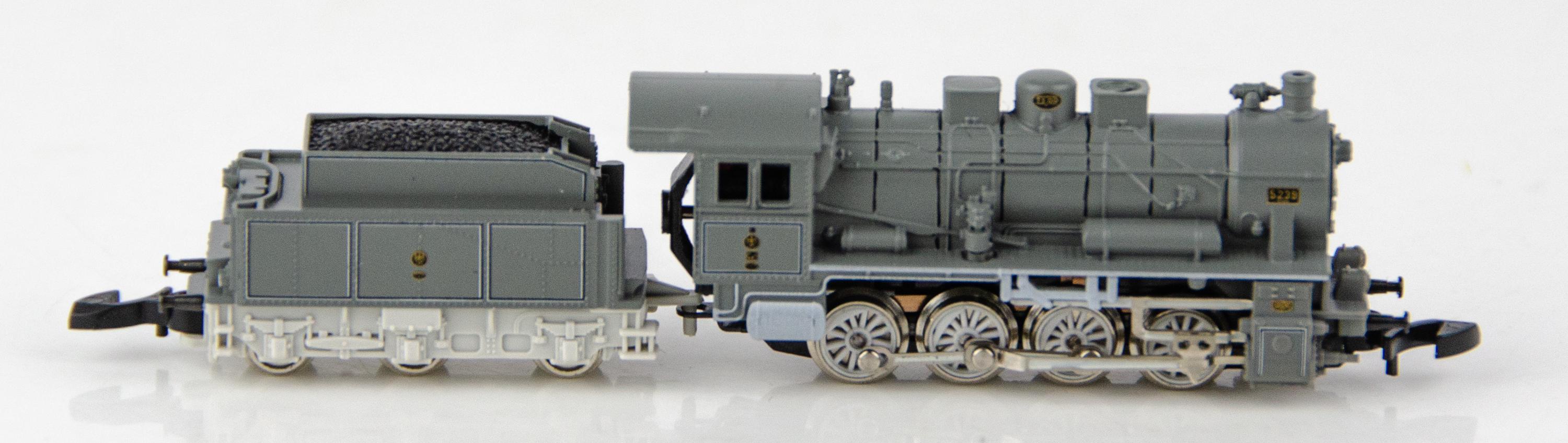 Vintage Marklin Mini-club 88981 Z Scale Gray Steam