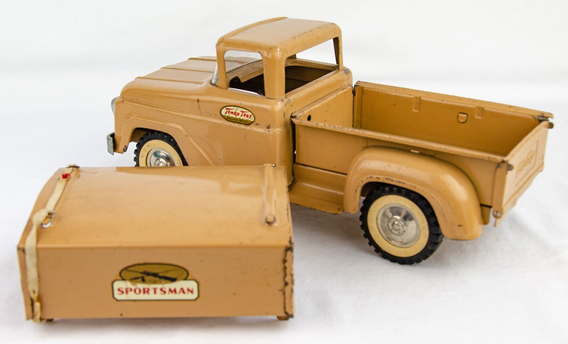Vintage 1960 Tonka Toys No. 5 14 Pressed Steel Sportsman Etsy