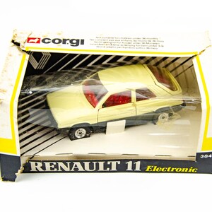 Corgi renault 11 electronic 1983 - Collection