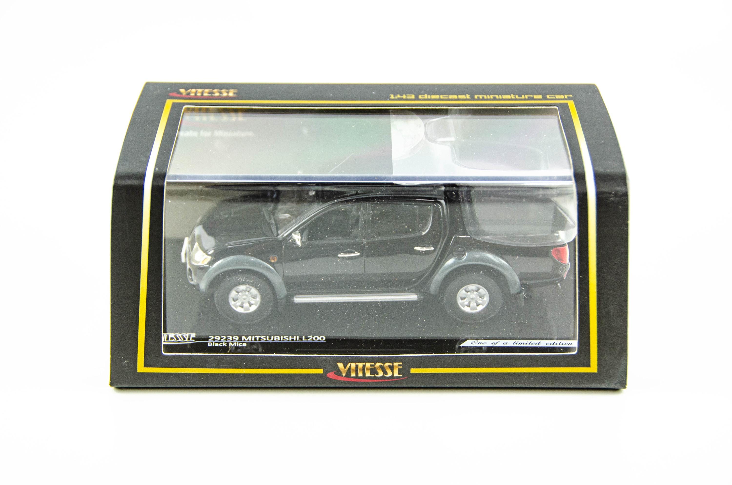 VITESSE 1/43 三菱 L200 GLS 4WD V089D Vitesse 1/43 Mitsubishi L200 Pickup Truck Black Limited Edition 1
