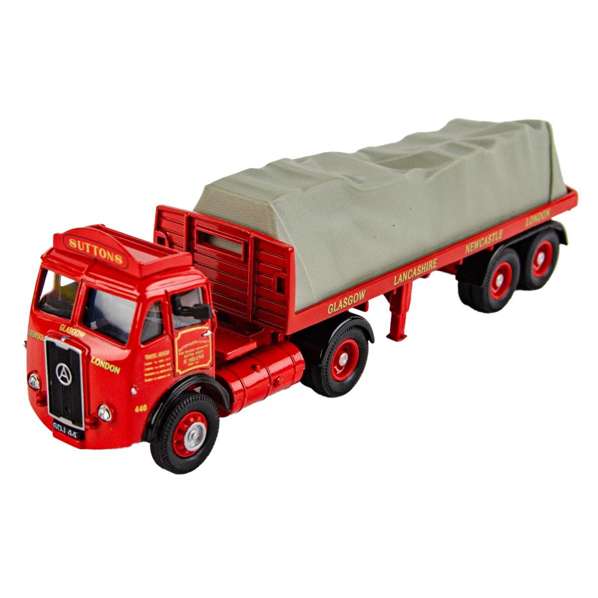 Rare Corgi Classics Atkinson Tractor Flat Trailer Truck Diecast Model 1 50 Scale Etsy