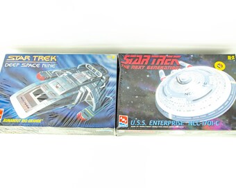 AMT Star Trek Next Generation USS Enterprise Deep Space Nine Runabout Río Grande