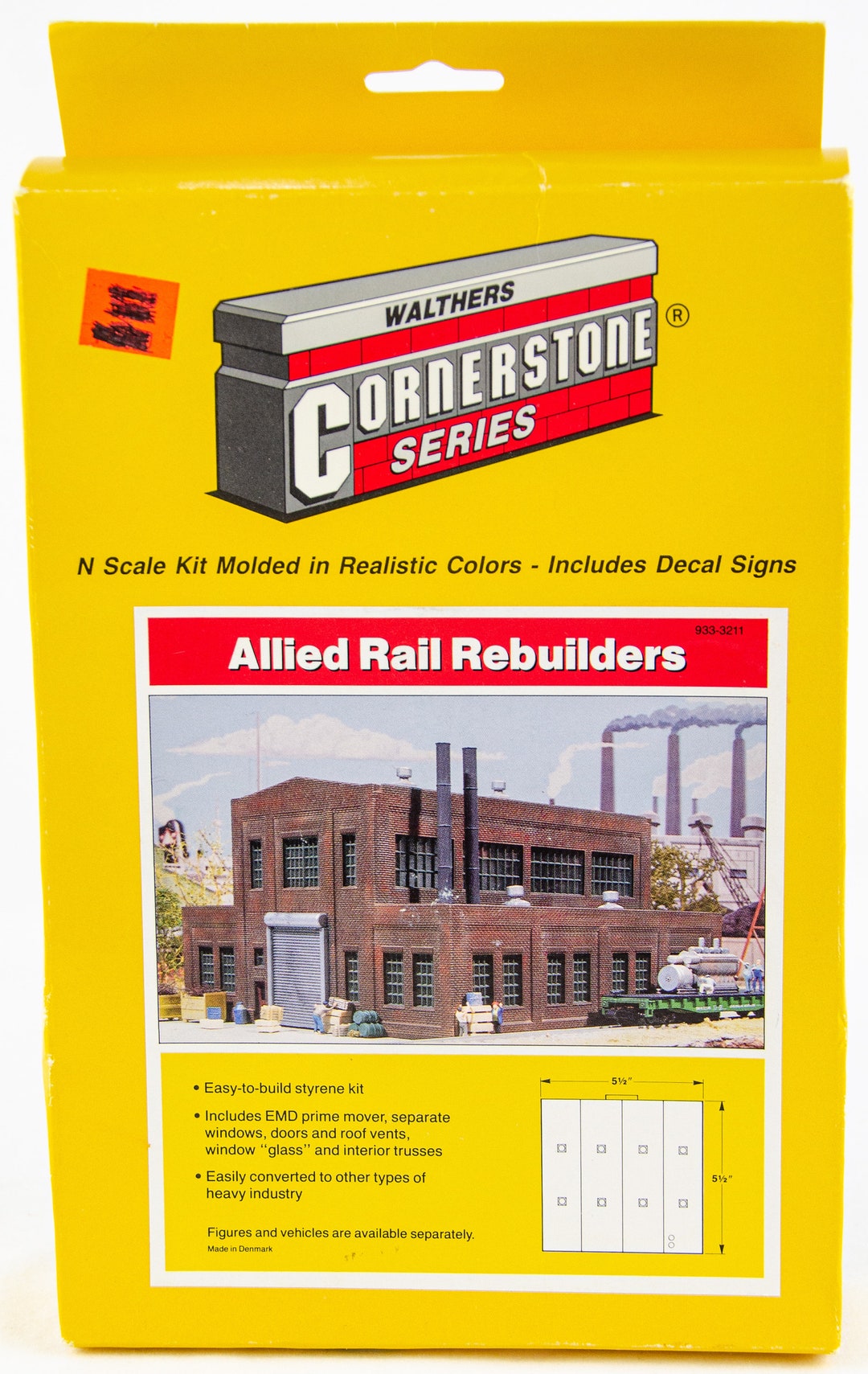 Walthers Cornerstone Allied Rail Rebuilders N Scale Model Train
