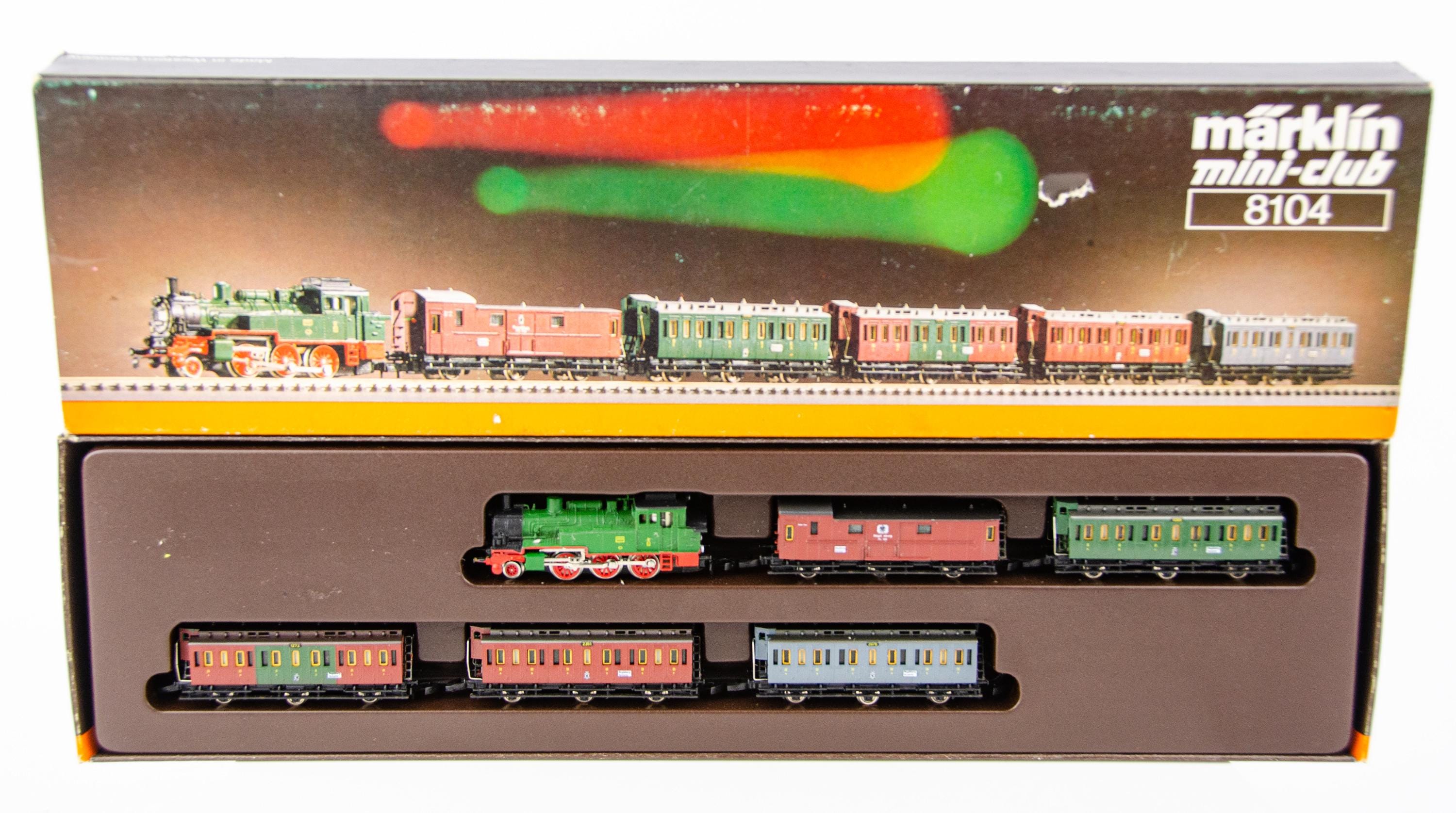 Vintage Marklin Mini-club 8104 German Z Scale Steam