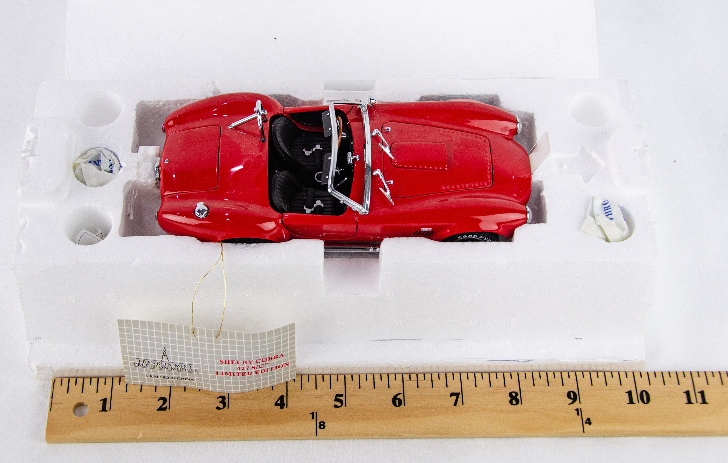 Rare Franklin Mint 1: Scale  RED Shelby Cobra  S/C   Etsy