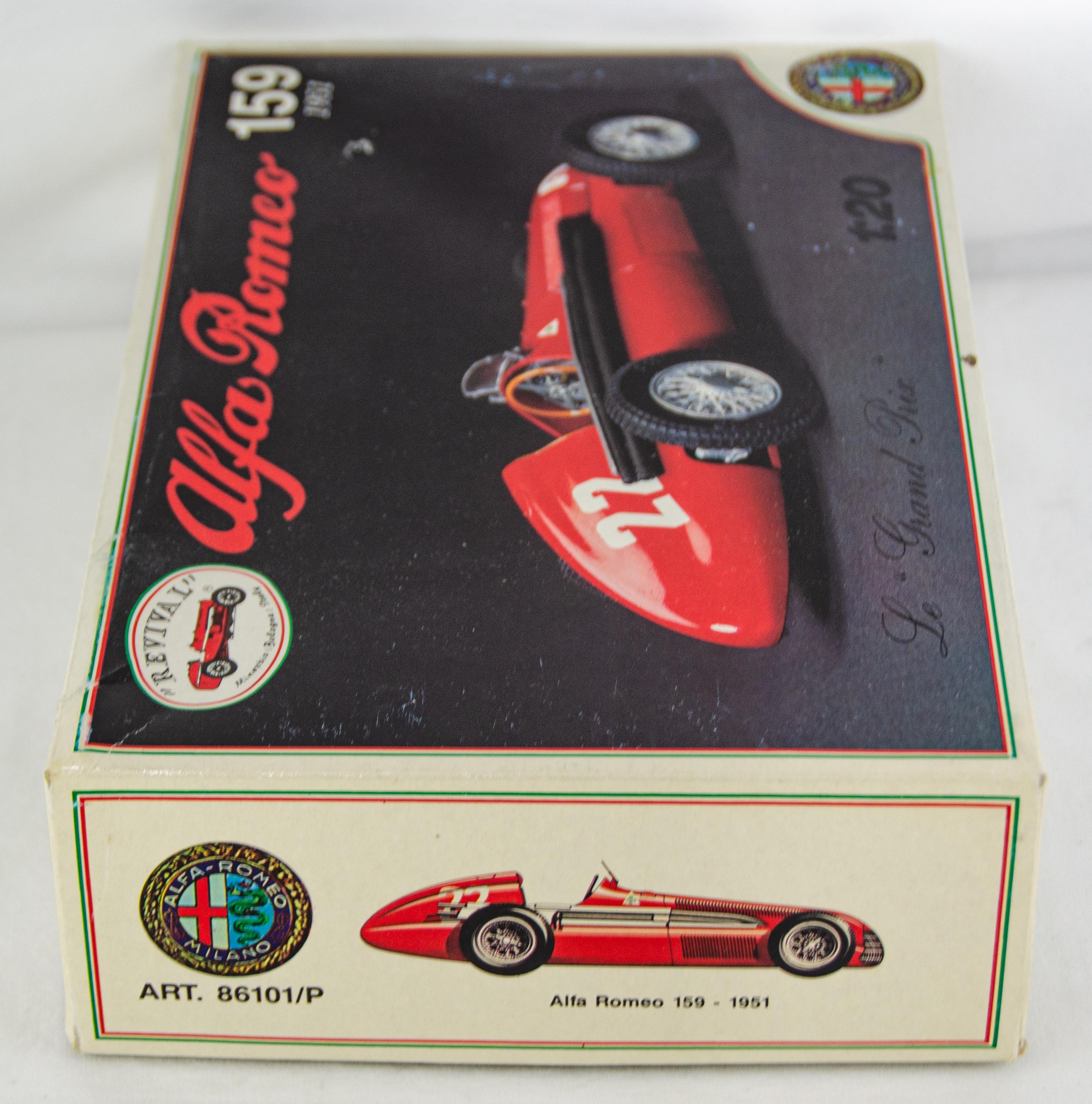 超貴重！1/20 メタルとプラスチックAlfa Romeo 159