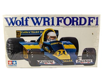 Sealed Tamiya Grand Prix Wolf WR1 Ford F1 Japan 1:20 Scale
