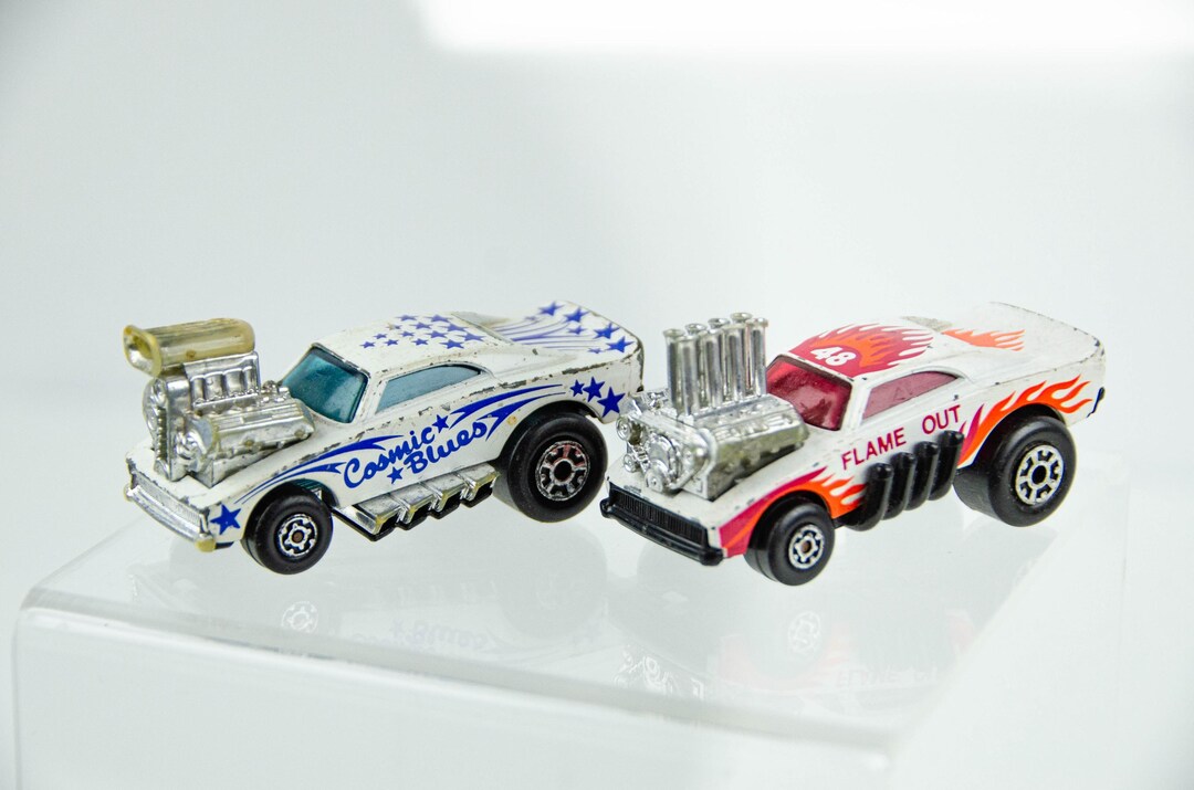Matchbox 1972 Red Rider Flame Out & Cosmic Blues Lot Macau - Etsy