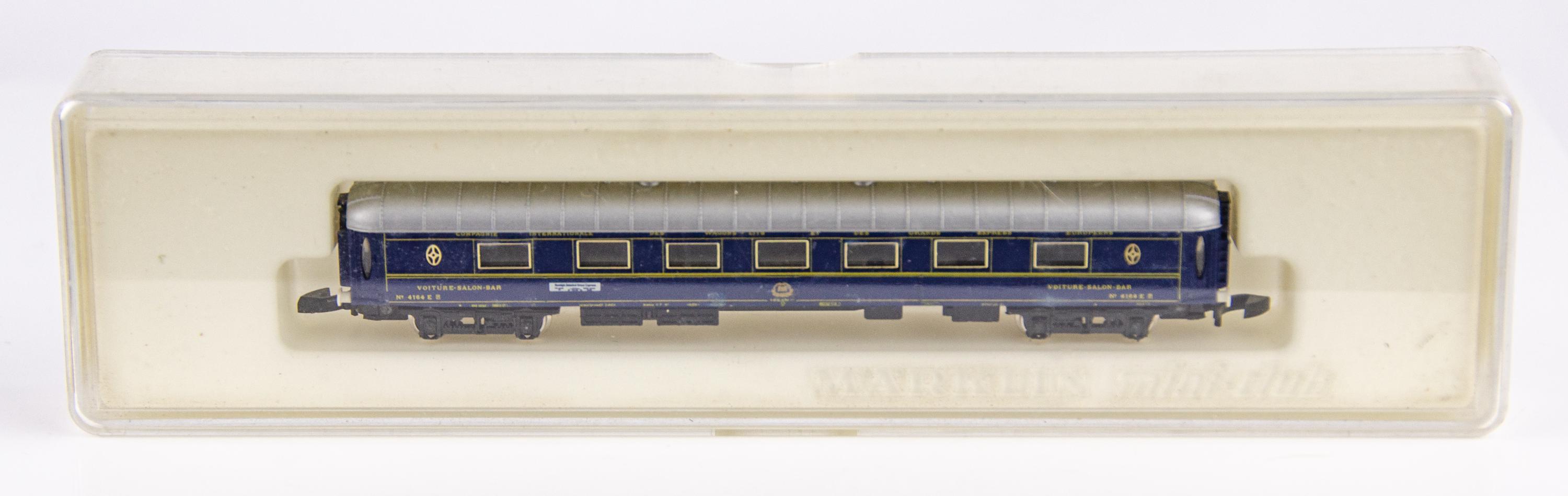 Vintage Marklin Mini-club 8778 German Z Scale Orient Express