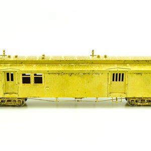 Overland-modellen OMI Brass Sn3 C&S-bagagepostwagen