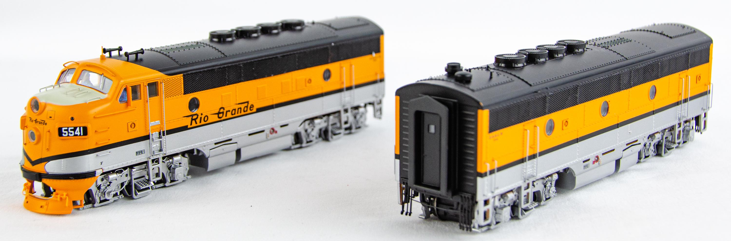 Proto 2000 Series Trains F3A F3B 5541 5542 D&RGW Collectible Model