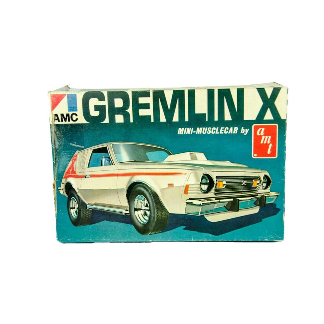 Original Issue Vintage Open Box Model Car Kit - AMT # T216 AMC
