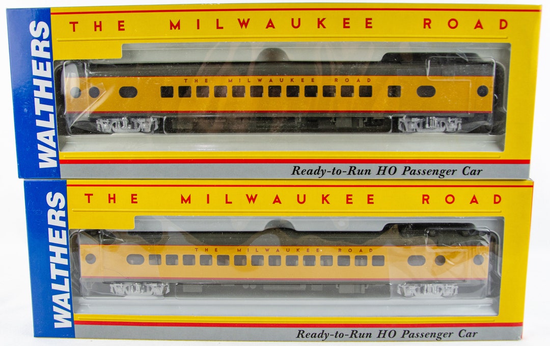 Walther 187 HO Scale Milwaukee Road Hiawatha Model Train Lot Etsy