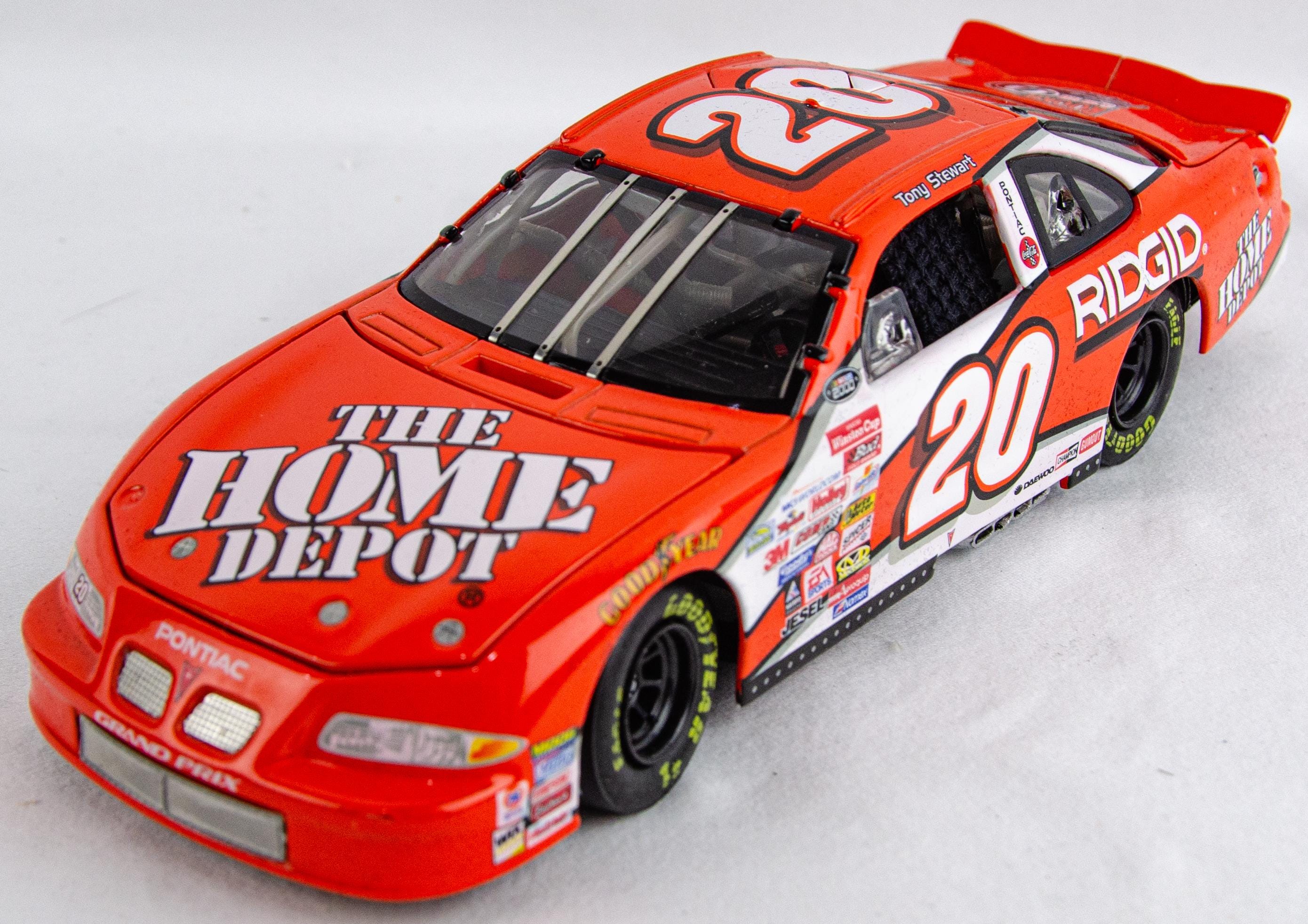 Action 2000 Elite 1 24 Scale Nascar Tony Stewart Home Depot Diecast Model Car Etsy