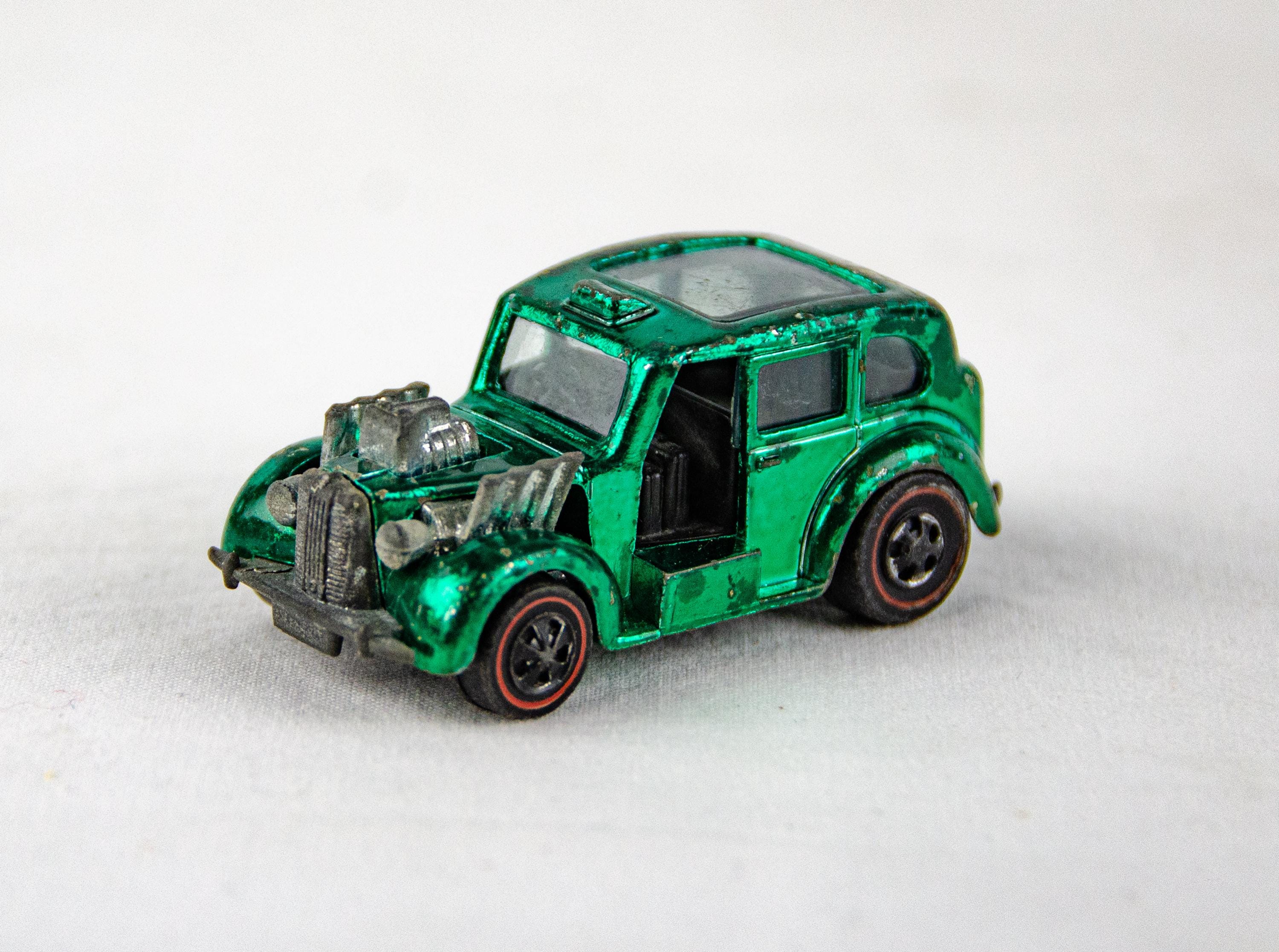 1970 Hot Wheels Mattel Redline Cockney Cab Green 1:64 Scale