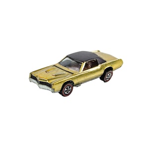 1968 Hot Wheels Redline Custom Eldorado Diecast Car US Built