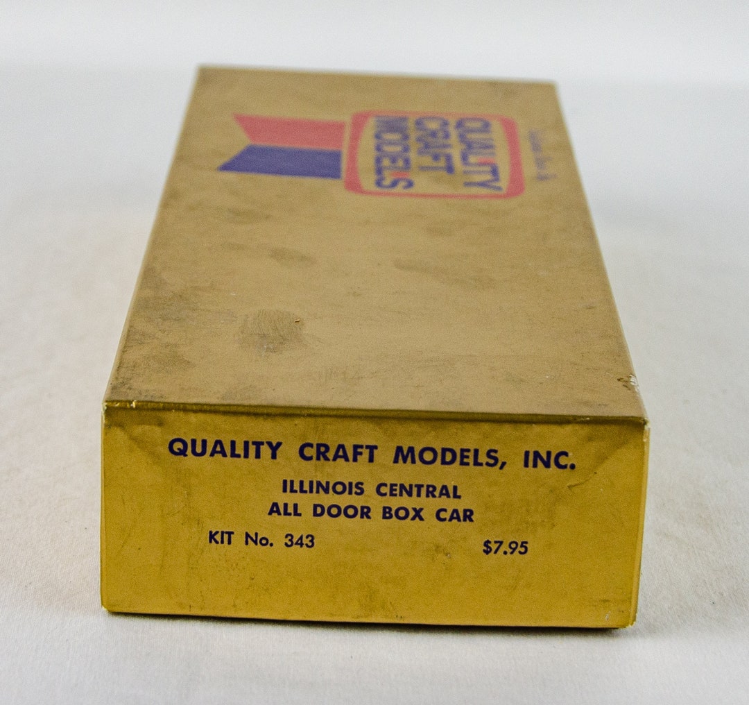 Quality Craft Models Illinois Central All Door Box Car 187 HO Etsy