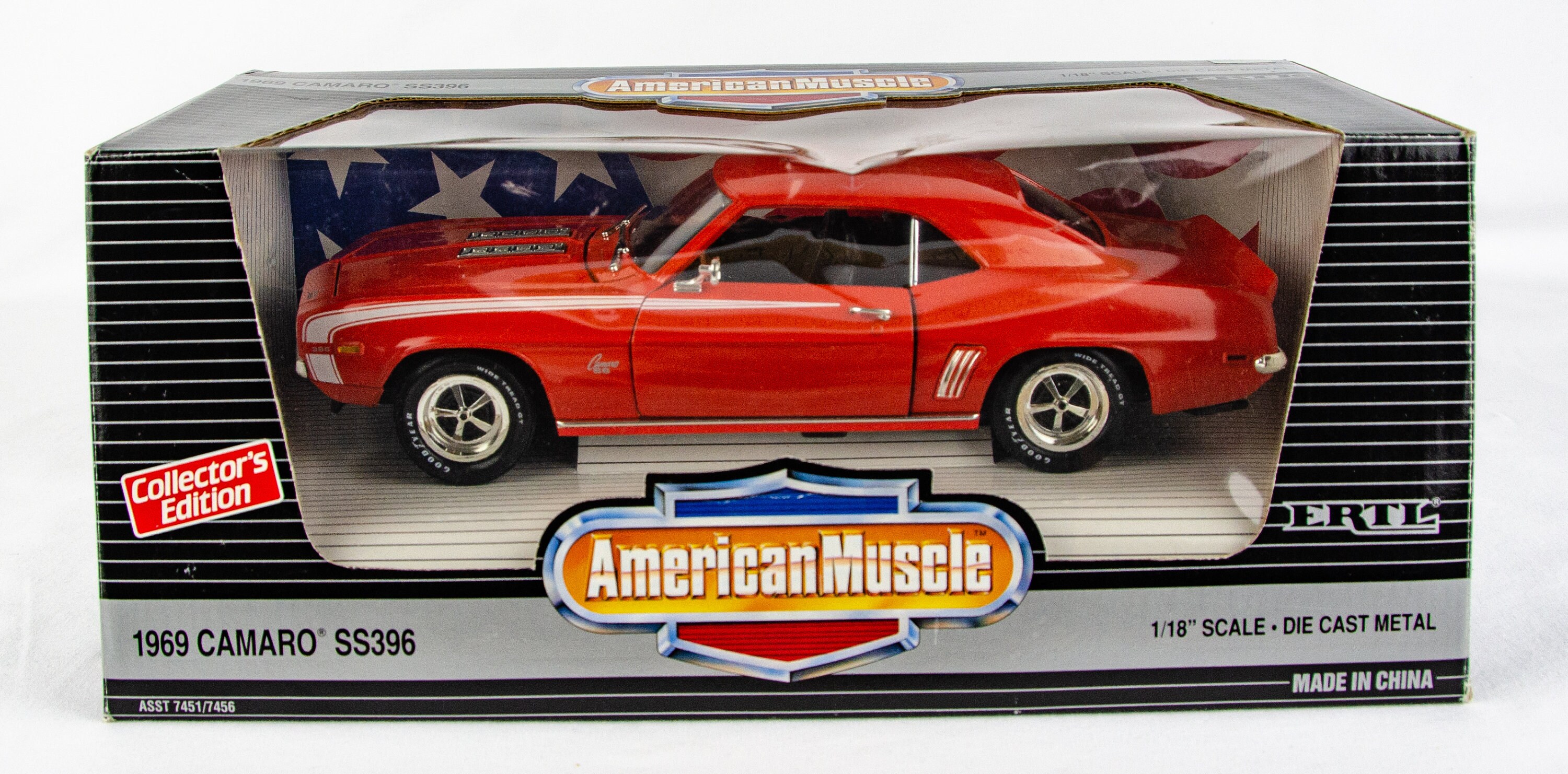 ジャンク品！Ertl　1/18　オールズモビル　4-4-2 W-30　ハーストオールズ H/O 455 V8 ERTL American Muscle 1968 OLDS 4-4-2, 10 YR Limited Edition 1:18