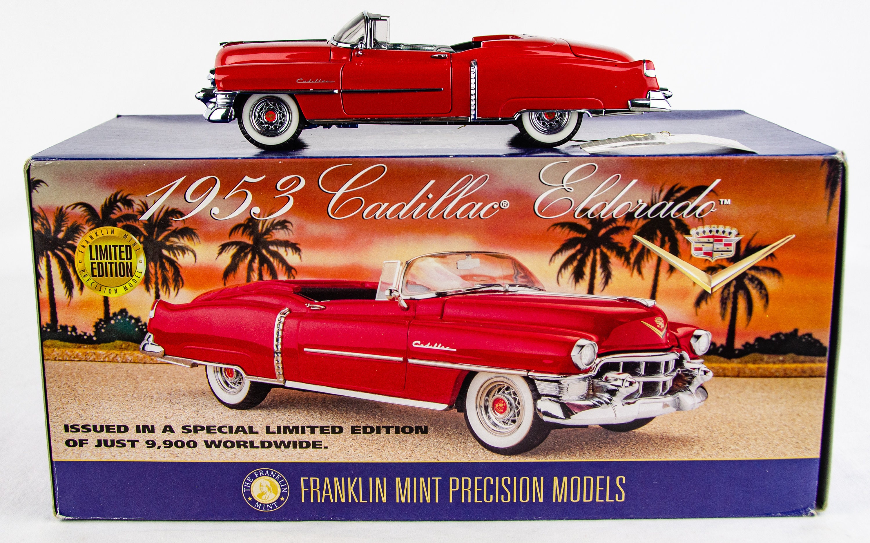 メール便送料無料05 フランクリンミント 1/24 1953 Cadillac Eldorado