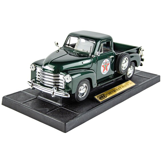 Mira Fairfield Mint 1953 Chevrolet Pickup Truck Texaco Green 1:18