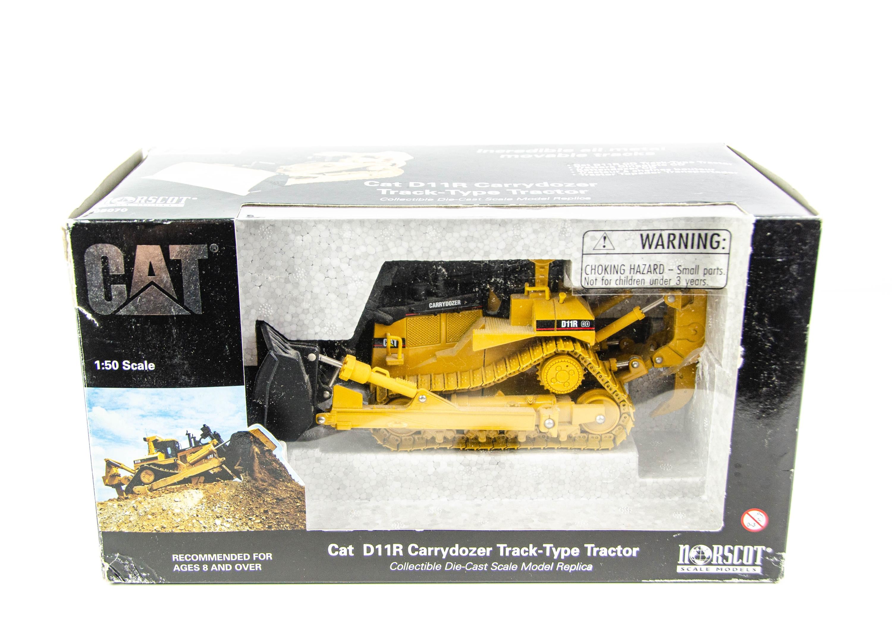 限定版CAT D11R トラック型トラクター 1:50スケール 1/50 CAT D11R Track Type Tractor with Metal Tracks 100周年