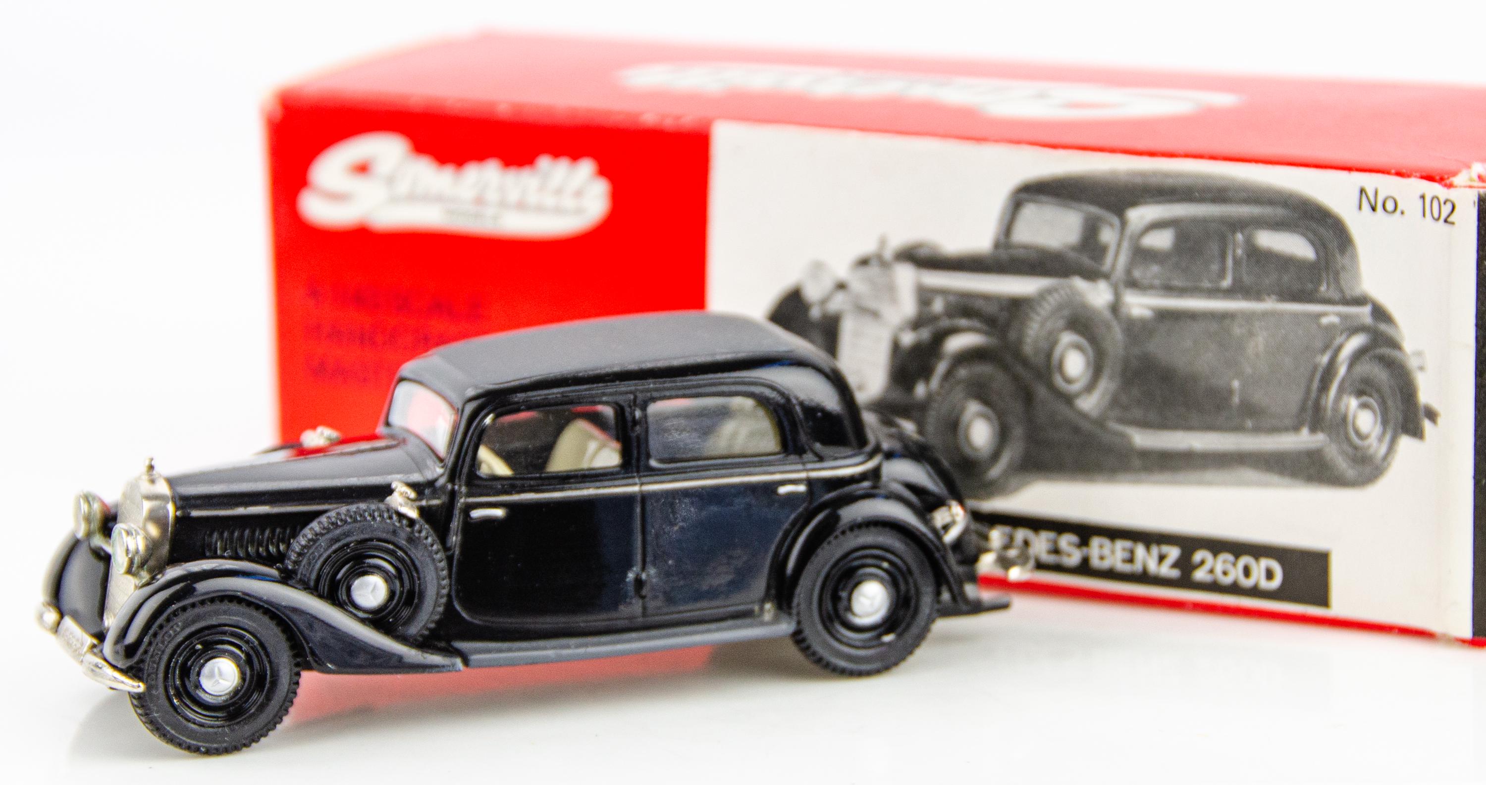 Vintage Somerville Models No. 102 Mercedes Benz 260D - Black (1:43
