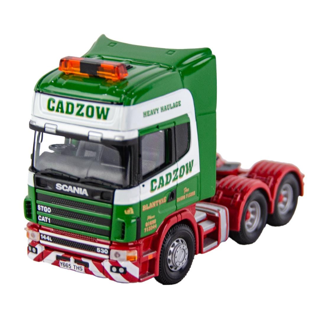 1:50 CORGI SCANIA トレーラー Corgi 1:50 Scania Topline Cadzow Tractor Trailer Diecast