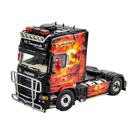 WSI Black Pearl Scania R 5 Topline 1:50 Scale Diecast Model Truck 