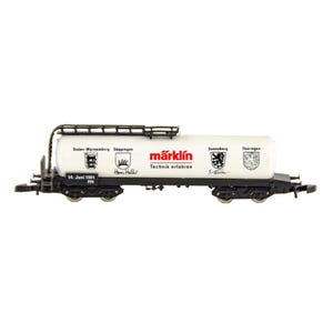 Raro Vintage 1991 Marklin Mini-Club 31741 Alemán Z Escala Technik Erfahren Tanker