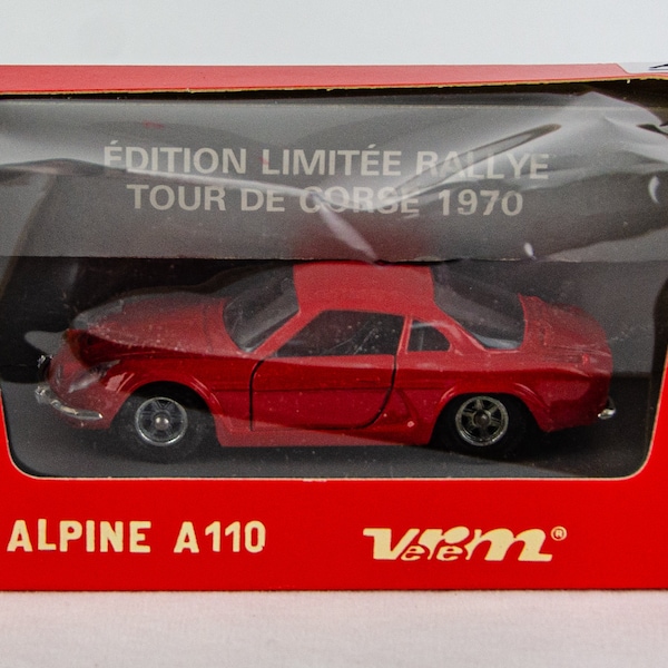 Verem 1/43 – Alpine A110 Bleu Métal (Modèle 416) – Excellent état