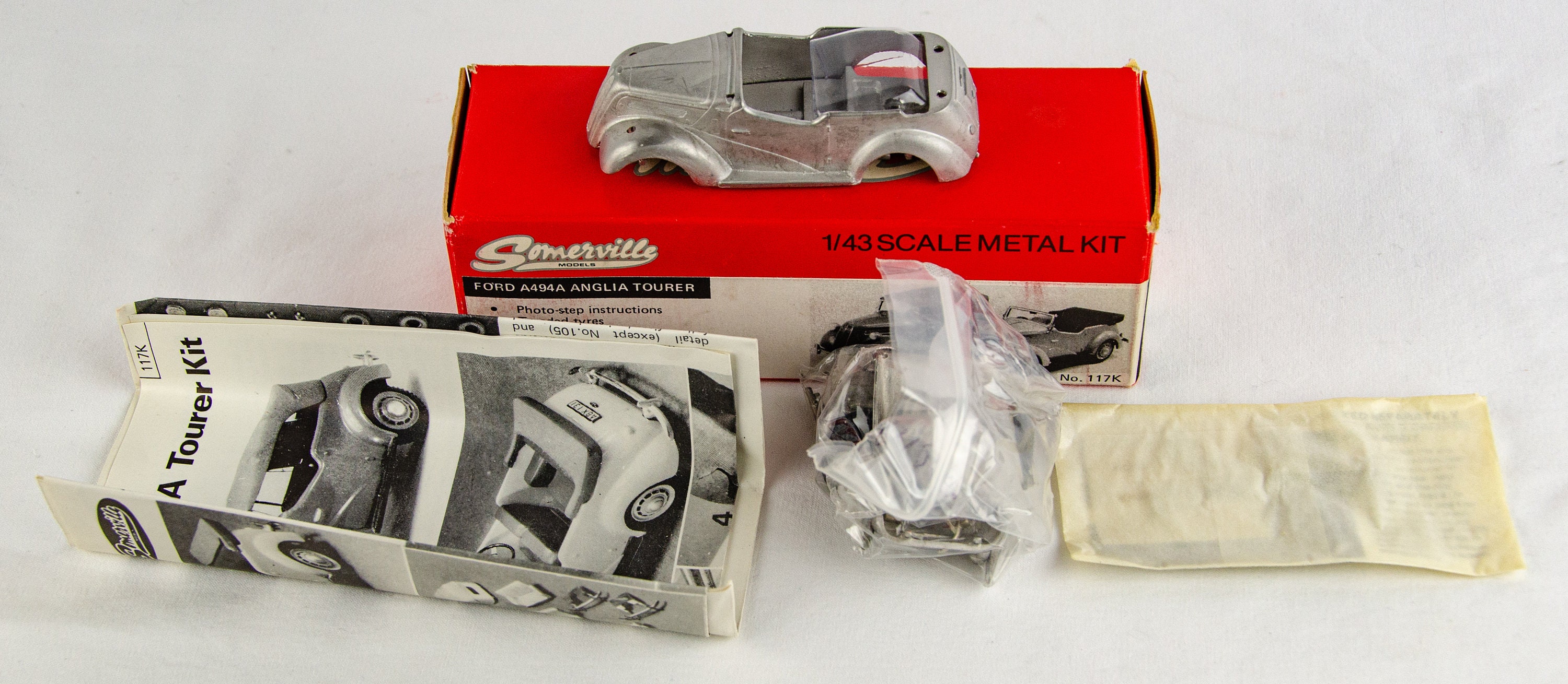 Ford anglia hotsell plastic model kit