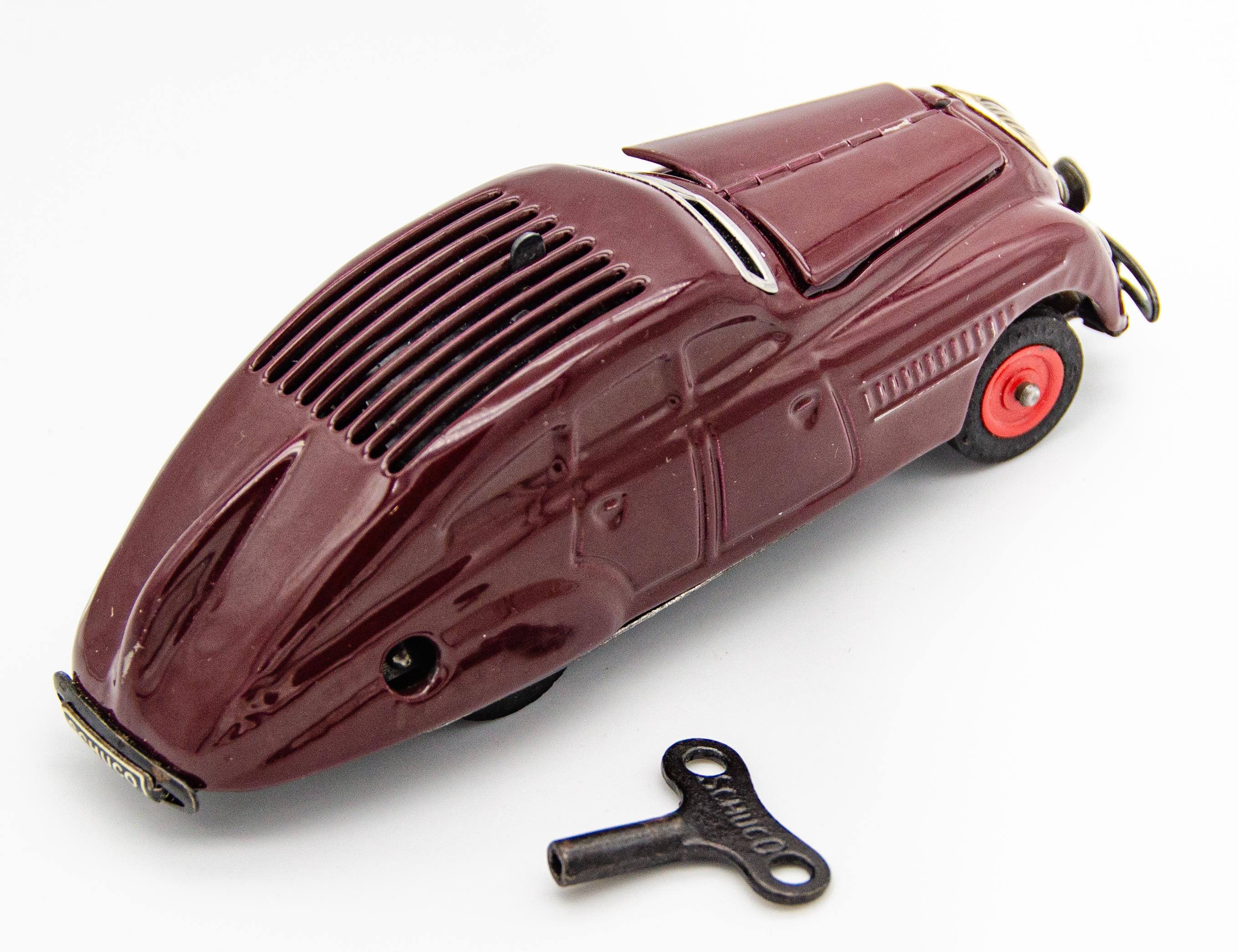 Vintage Schuco Kommando Anno 2000 Wind up Car W/ Key & Original