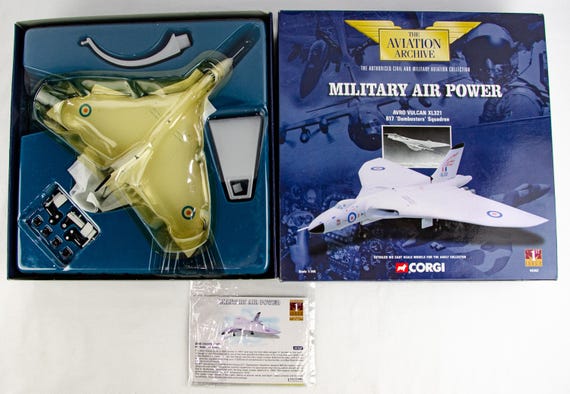 Corgi 48302 Avro Vulcan XL321 617 Dambusters Squadron 1 144 Diecast Model Plane Etsy Sweden