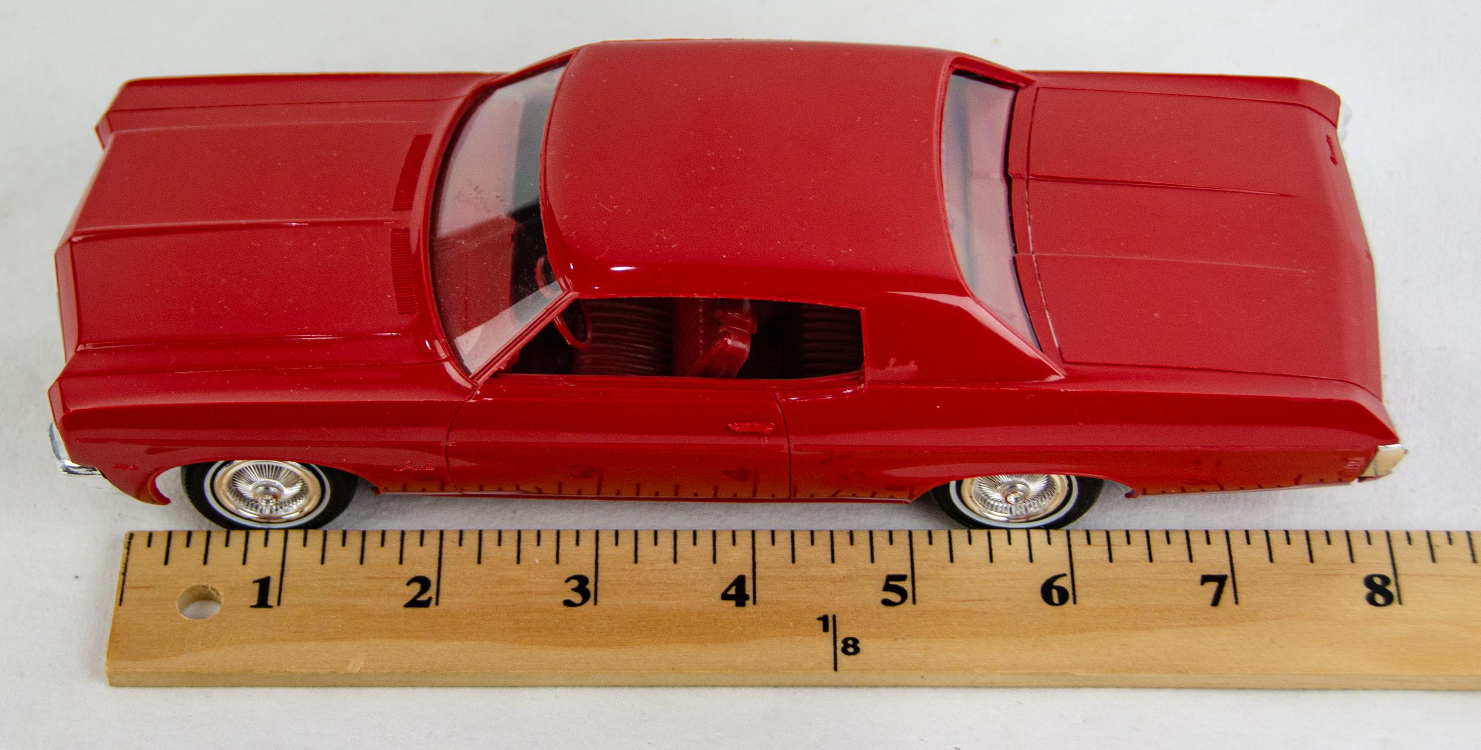 Vintage AMT 1:25 Scale 1970 Chevy Impala SS Hardtop Plastic