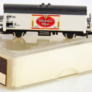 Märklin 0245 - Voiture Frigorifique Bière "Mayerbräu" - Échelle Z - Analogique - 1987
