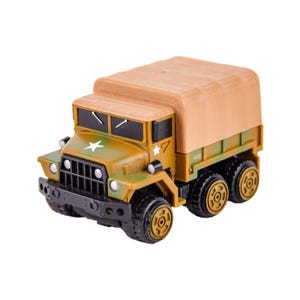 Vintage Ideal 1974 Tiny Mighty Mo Truck Model Motorized Military Car