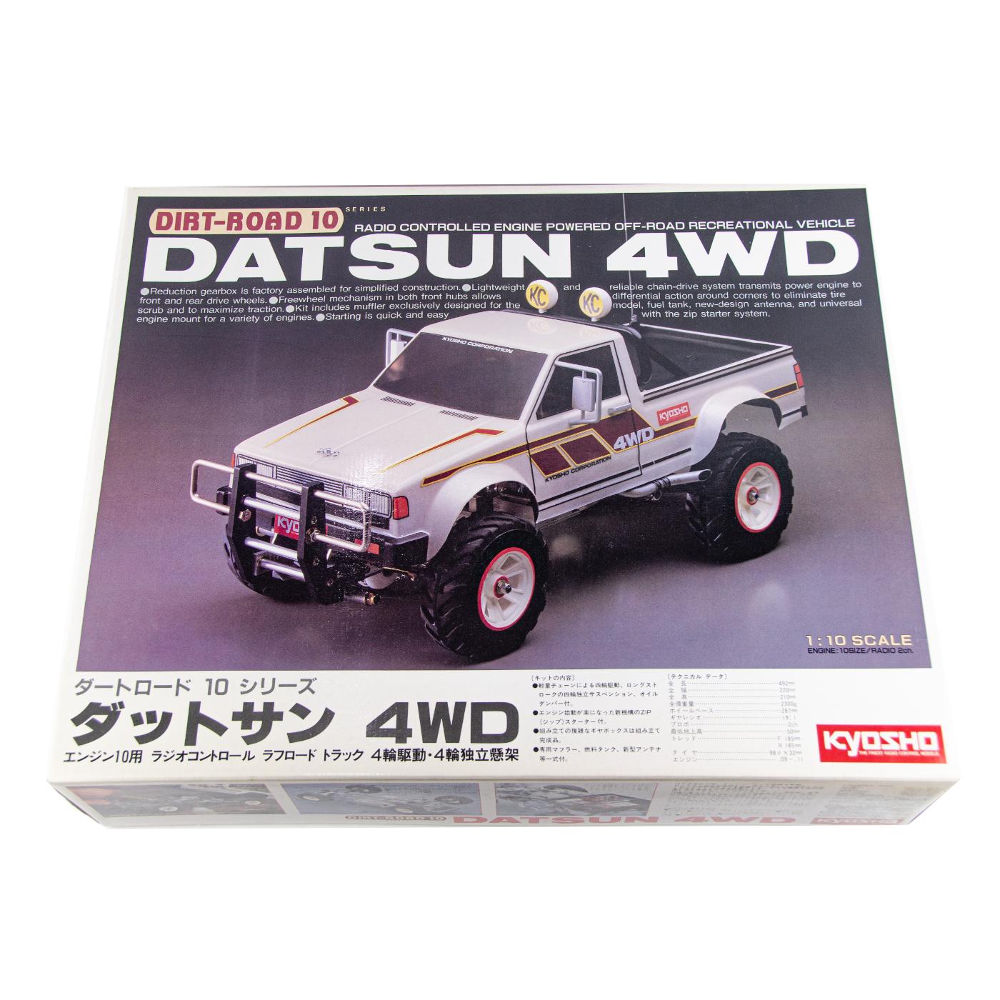 Very Rare Unopened Kyosho Datsun 4WD Dirt Road 10 RC 1