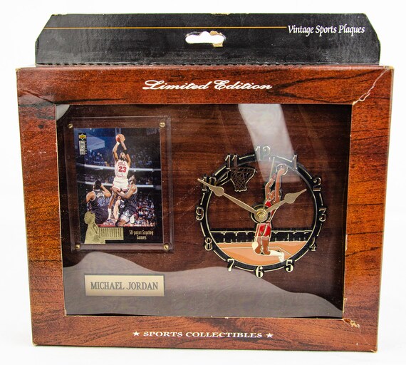 Vintage Sports Plaques Chicago Bulls Michael Jordan 50 Point Etsy