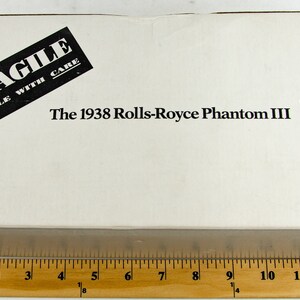 Danbury Mint 1/24 – Rolls Royce Phantom III 1938 – Modèle Réduit Diecast Rouge